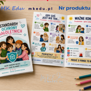 Ulotka i gazetka standardy ochrony małoletnich przedszkole