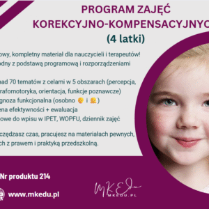Program zajęć korekcyjno-kompensacyjnych dla 4-latków/15 str.