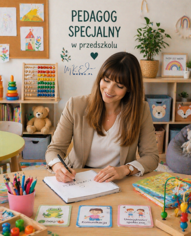 Sprawozdanie pedagoga specjalnego w przedszkolu za II półrocze/ 8str. A4