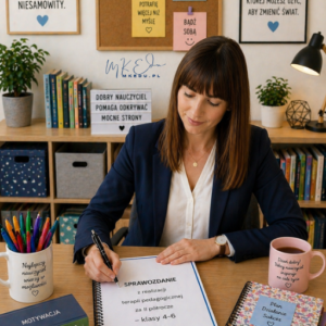 Sprawozdanie z realizacji terapii pedagogicznej za II półrocze — klasy 4–6