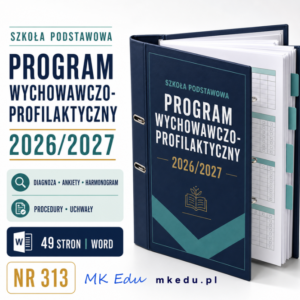 Program Wychowawczo-Profilaktyczny 2026/2027 – diagnoza, ankiety, harmonogram, procedury i uchwały