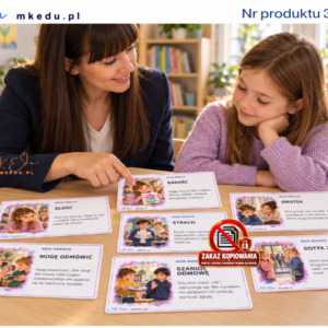 Karty „TUS — EMOCJE I RELACJE”.— 120 ilustrowanych kart: emocje, relacje i kompetencje społeczne cz.2