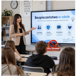 BEZPIECZNA SZKOŁA – WIEM, JAK REAGOWAĆ! – Prezentacja edukacyjno-profilaktyczna